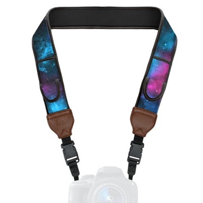 Adjustable Camera Strap w/ Cushioned Neoprene & Storage Pockets