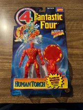 Marvel Comics Human Torch Fantastic Four Action Figure Toybiz Collectible #45111