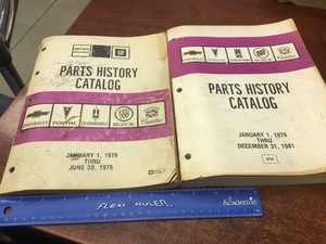 GM Chevrolet Pontiac Buick Olds Parts History Catalog Jan 1976 to Jun 1976 Caddy