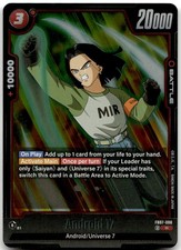 Android 17 FB07-006 Wish For Shenron Rare Holo Dragon Ball Super Card NM/M