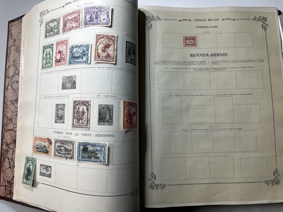 Timbres Poste Stamp Huge Album - Image 2 of 4