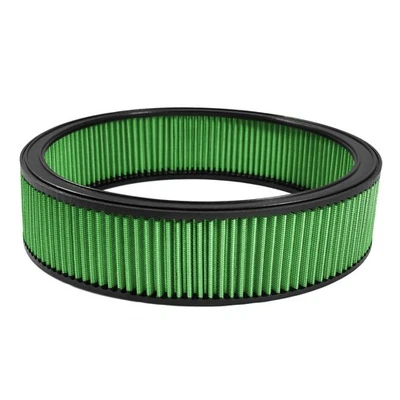Green Filter 7043 Round Air Filter 3.5" H 12" ID 14" OD 14" Top - Image 1 of 3
