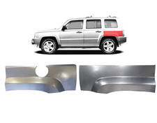 Für Jeep Patriot 2006- 5 Tur oberer Teil des Heckflügels Satz/ L+R