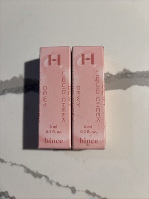 Hince Dewy Liquid Cheek Blush NEW Warm Freckle 6mL 0.2fl Oz Set Of TWO