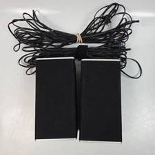 VIZIO SB3851-C0 Set Of 2 Black/Silver 5.1 Satellite Speakers