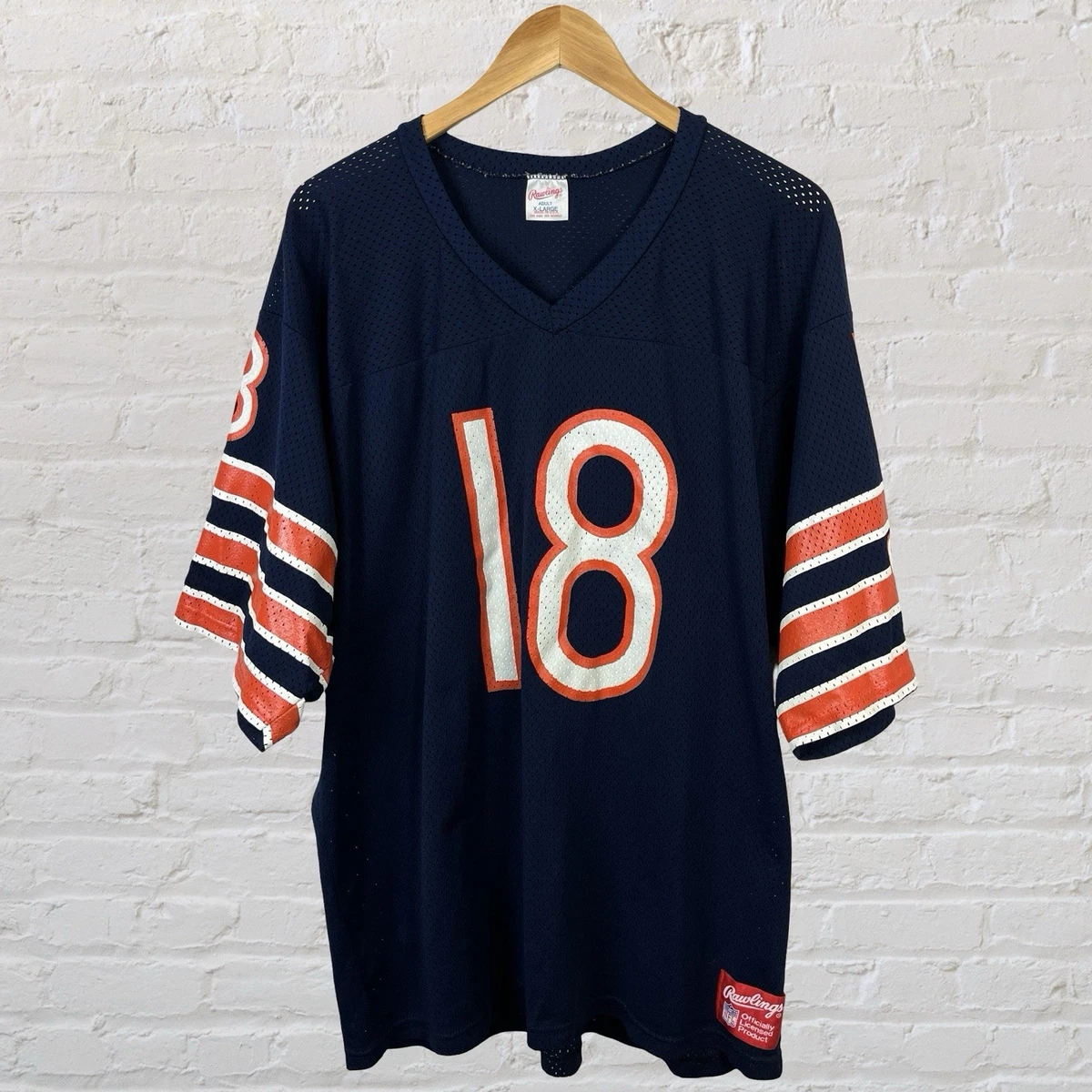 Maillot Vintage NFL Chicago Bears #50 Mike Singletary - Rawlings, Taille Youth L, USA