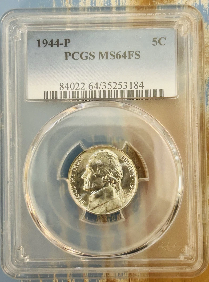 MS 64 Graded 1944 Year US Jefferson Nickels (1938-Now) for sale | eBay