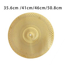 Cymbale de tambour, accessoire de Percussion, cymbale muette à faible Volume