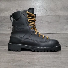 Danner Centurion Mens sz 8 Goretex Vibram safety toe boots 11000 12B991 black