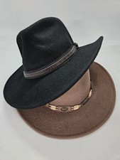 Lot of 2 Dorfman Pacific Company SCALA Classico Knoxville Hats, Men's Sz 7 1/8