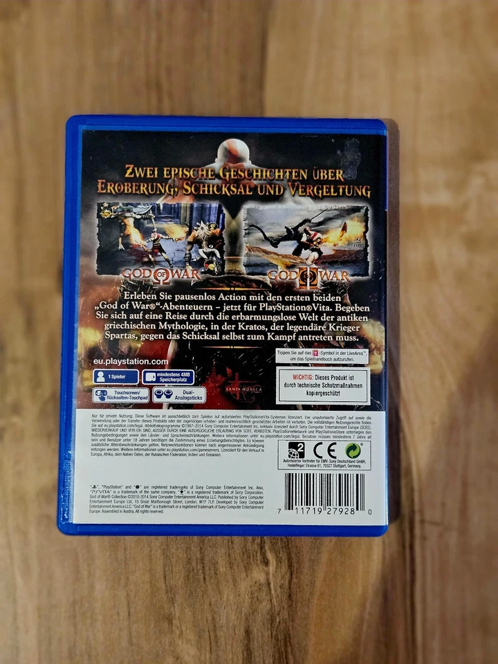 God of War Collection (Sony PlayStation PS Vita) Spiel inkl. OVP - Bild 3 von 3