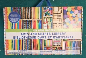 Kid Made Modern Arts and Crafts Library 1 Kit 1000+ Piece