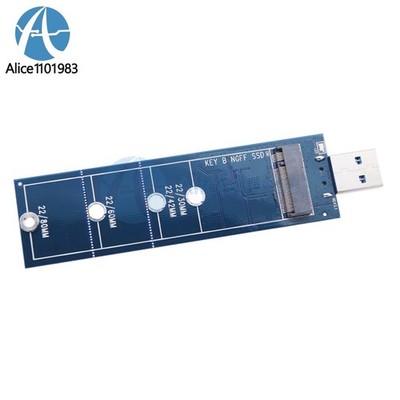 USB Adapter M.2 SSD to USB 3.0 Adapter NGFF SATA B/B+M Key M2 SSD 5 Gbps *lj