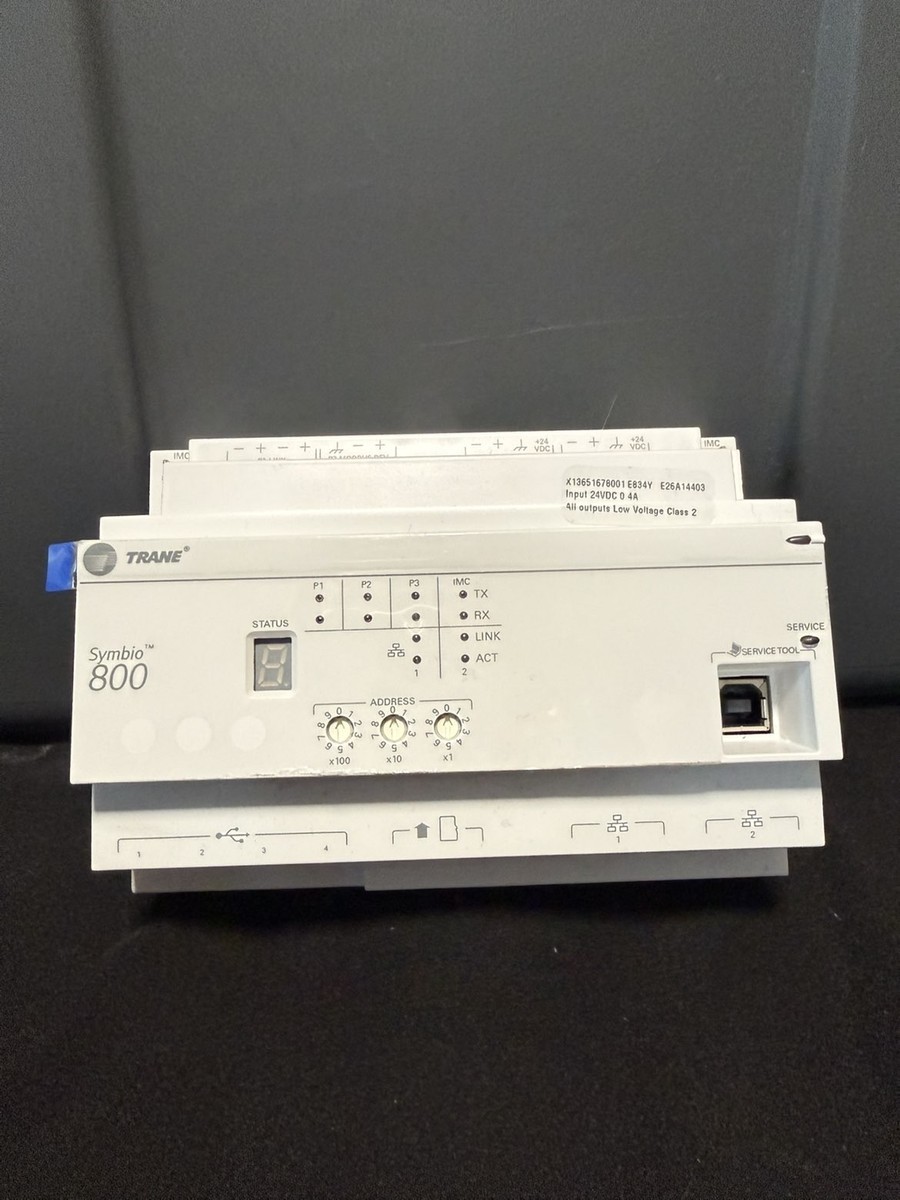 t.t.companyと記載 Trane Genuine Process Controller Symbio 800 X13651678001 | eBay