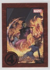 2013 Rittenhouse Marvel Greatest Battles Red Fantastic Four vs Super Skrull 0mt4