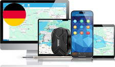 TKMARS GPS Tracker Auto GPS Tracker Ohne ABO IP65 Wasserdicht,Starker Magnet,90 