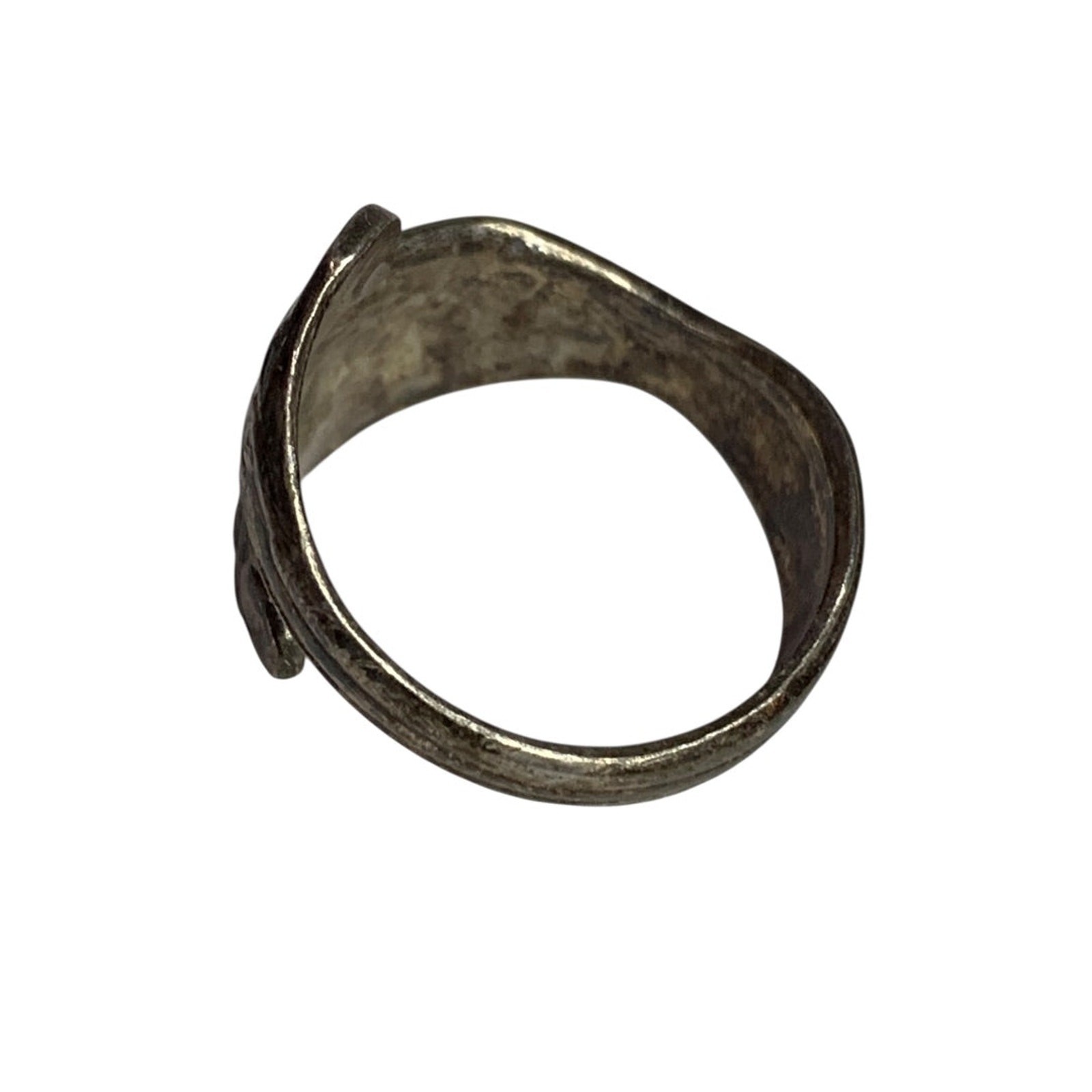 Adjustable Oneida Vintage Spoon Ring Silverplate … - image 3