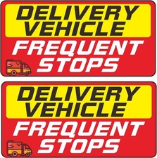 Reflective Warning Safety Sticker for Vehicles, 9 x 4.3 Inches, Self-Adhesive wi