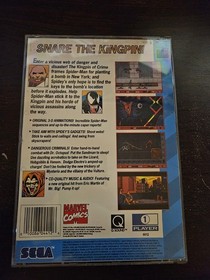 Sega CD The Amazing Spider-Man VS The Kingpin (CIB) Testes