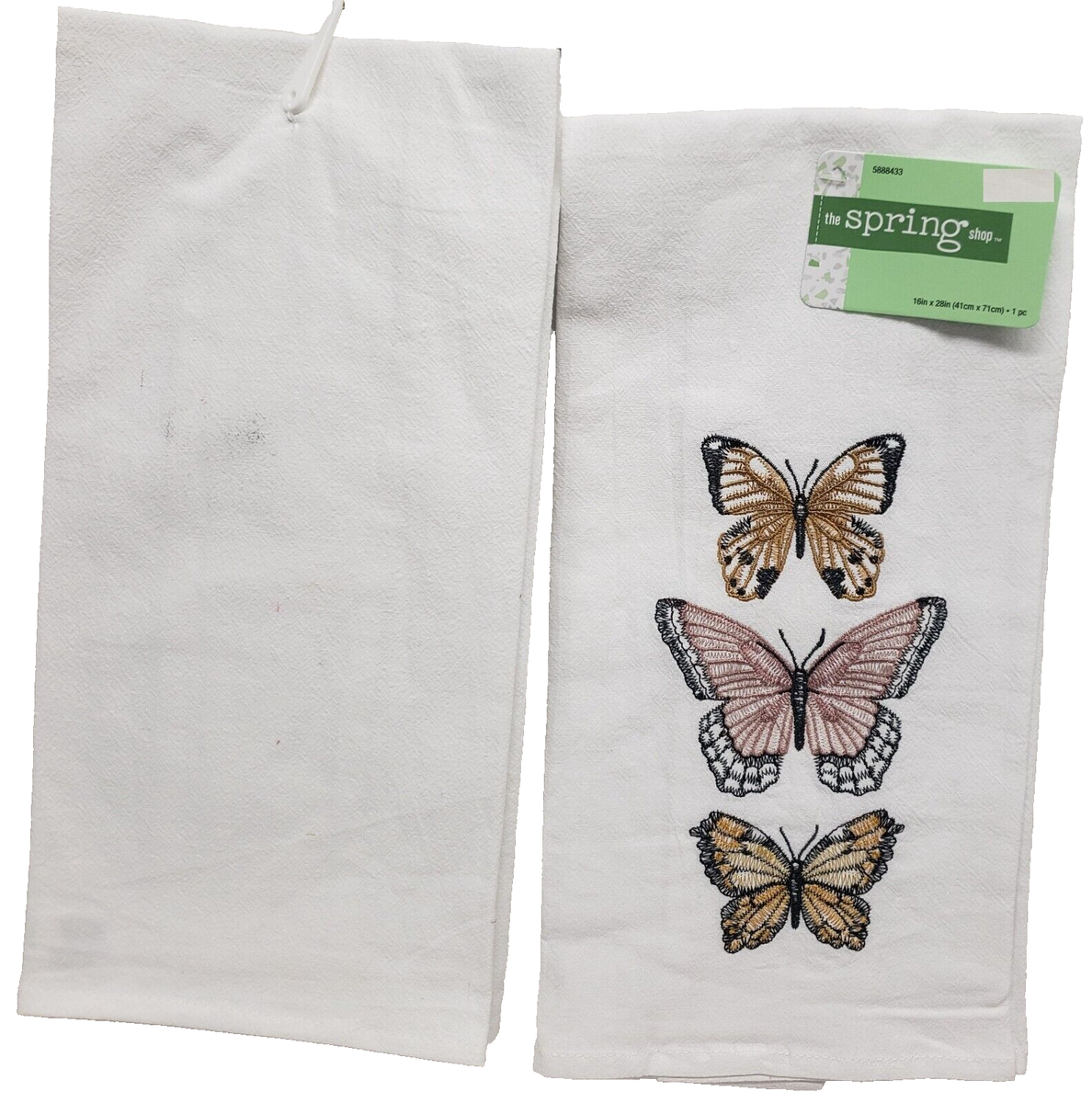 Set of Thin Cotton Tea Kitchen Towels (16