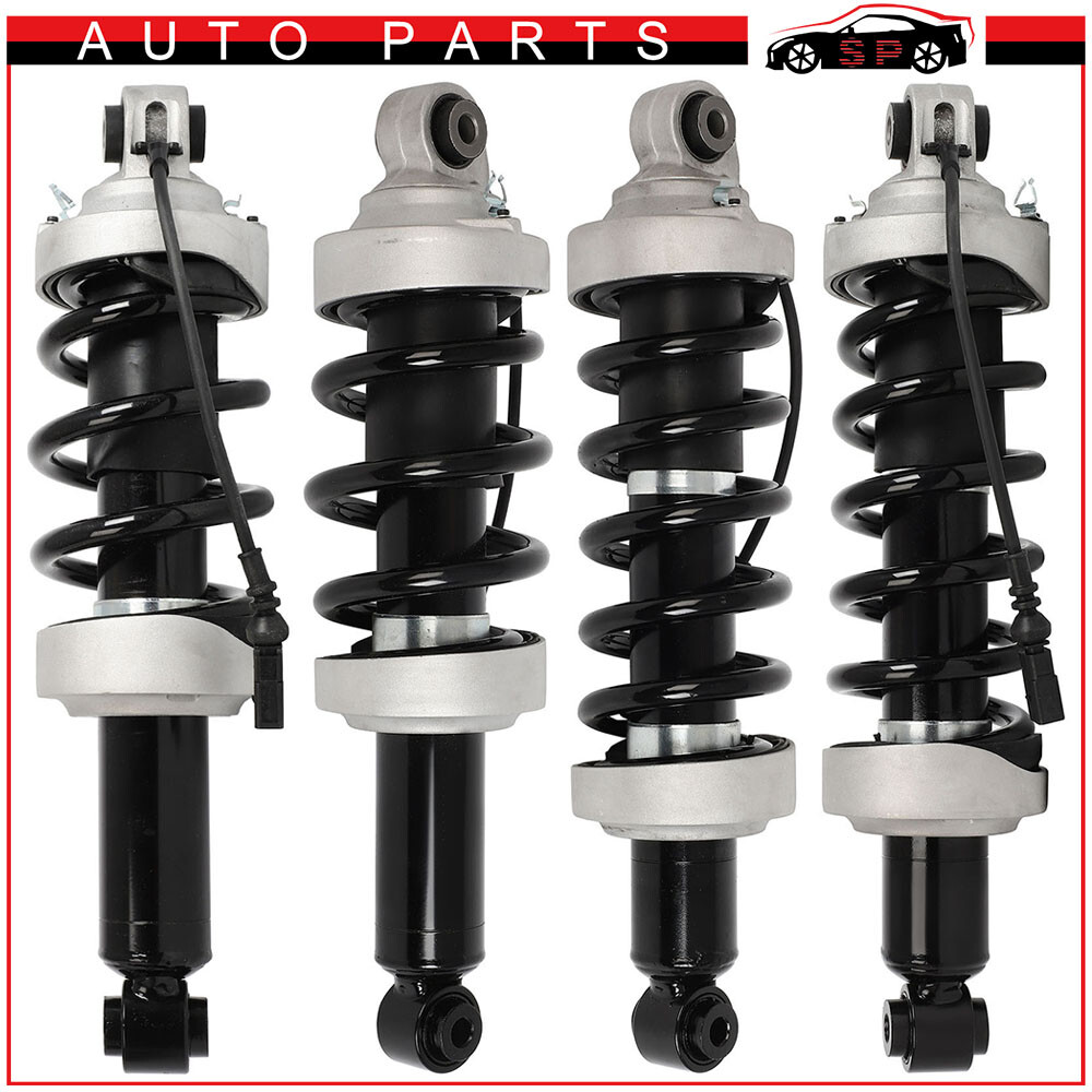 4PCS Front Rear Air Shock Strut Assys Magnetic Ride For 2007-2015 Audi R8 V8 V10