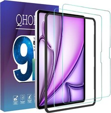 2PCs Screen Protector for iPad Air 13 inch 2024 6th Generation, Full Coverage