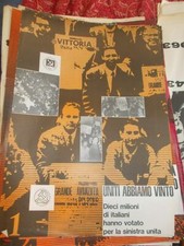 PCI 8 manifesti Mostra Qualcosa sta cambiando Uniti abbiamo vinto Partito poster