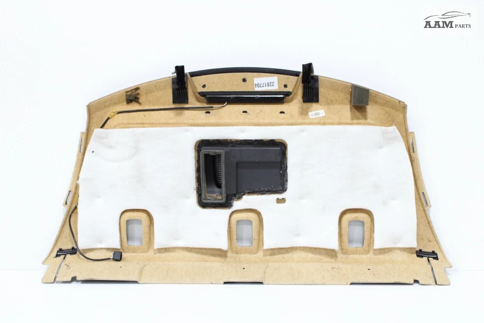 Buick Lacrosse 2010-2013 maletero trasero bandeja estante panel con tercera luz de parada OEM Foto 3 de 4