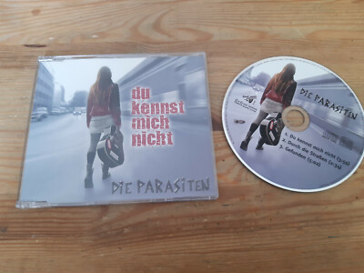 CD Punk Die Parasiten - Du kennst mich nicht (3 Song) 8 O' CLOCK HAND MADE sc 