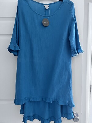 Avenue Blue Moon Hi-Lo Tunic/top Plus Size 20 NWT!!