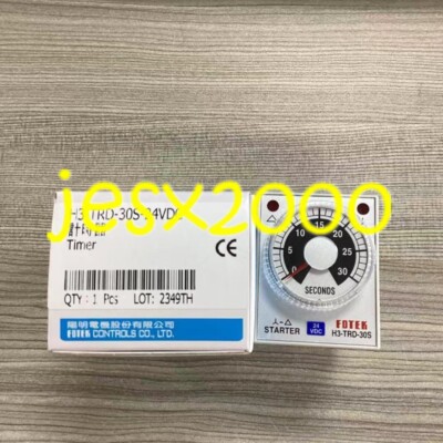 1PC NEW FOTEK Time relay H3-TRD-30S/DC24V #LM