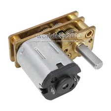 1x DC3V 6V 12V 5-800RPM Flip N20 Metal Gearbox Speed Reduction Gear Motor DIY