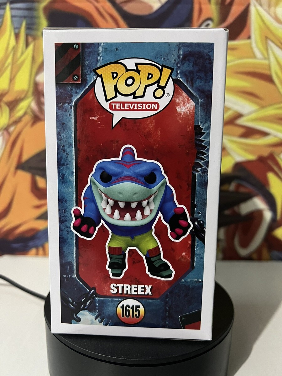 Funko Pop Street Sharks - Streex Figure w/ Pop Protector