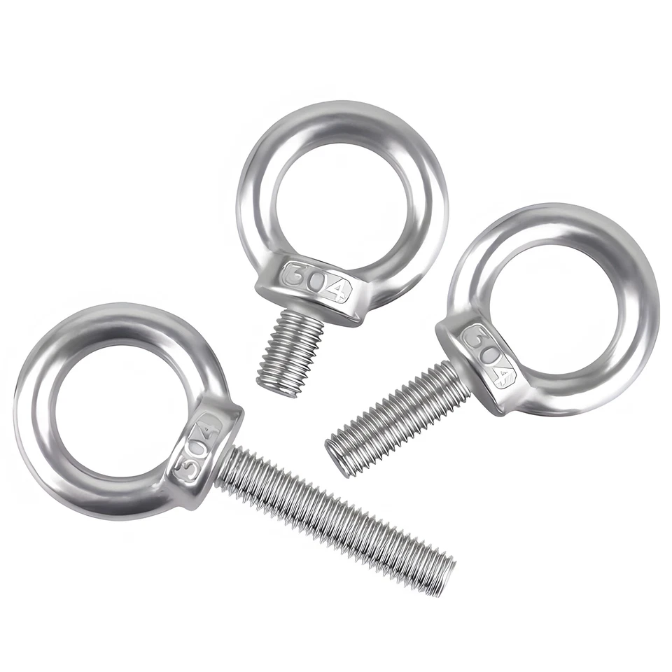 Edelstahl Ringschraube, Ringmutter, Augbolzen m. Öse, metrisch, M3 bis M24 - Bild 2 von 4