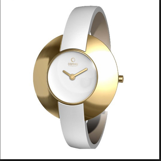 Lusso Piatto Bianco - Obaku Orologio Donna acciaio inox dorato V135lgirw |  Acquisti Online su eBay