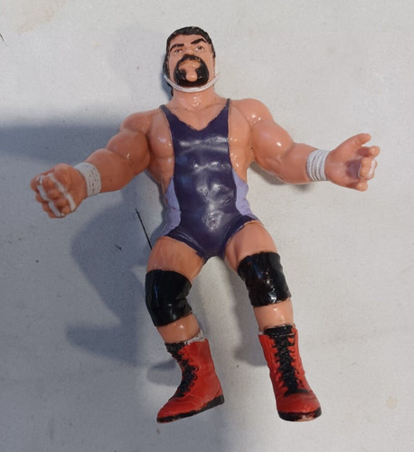 1990 Galoob WCW Rick Steiner Wrestling Action Figu...