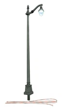 Woodland Scenics JP5639 N Scale Just Plug Street Lights - Arched Cast Iron (3-Pa