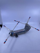 Vintage Piasecki H-22 US Air Force Transport Helicopter Tin Toy   TN Japan