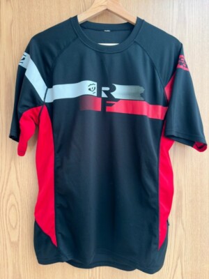 Race Face Kurzarm MTB Trikot Gr: M schwarz/rot Indy Kurzarmtrikot