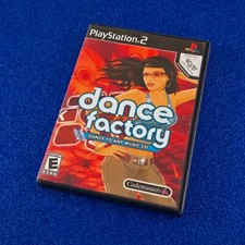DANCE FACTORY PS2 Video Game Playstation 2 Codemasters Sony PS Custom Music Rare