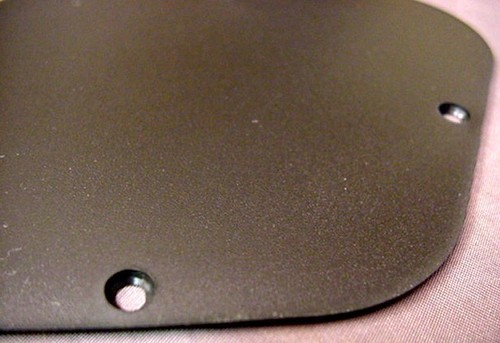 SCHWARZE RÜCKPLATTE FÜR E-GITARRE TRAPEZ - Bild 2 von 2