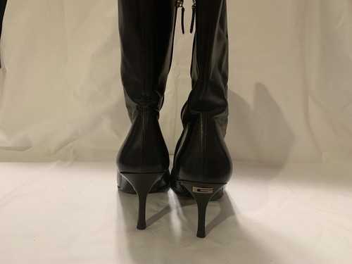 GUCCI High Ankle Black 132281 VIBRAM 
