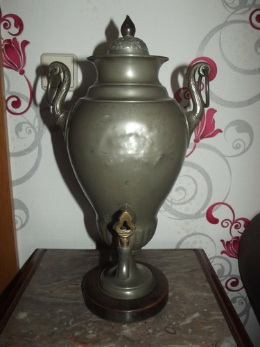 Samovar ancien - Pot à grue - Dröppelminna du 19ème siècle