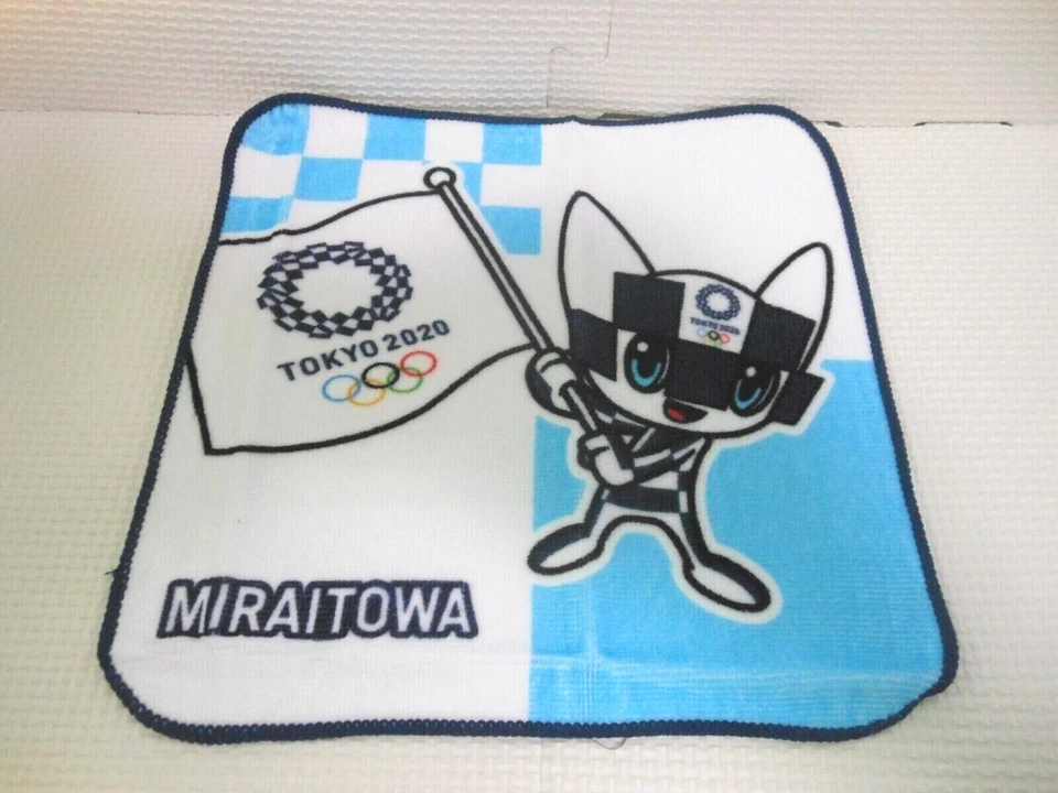 Токийское Олимпийское Паралимпийское 2020 Японское Полотенце для Рук Мини Полотенце Официальный Лицензированный Товар - Изображение 2 из 4