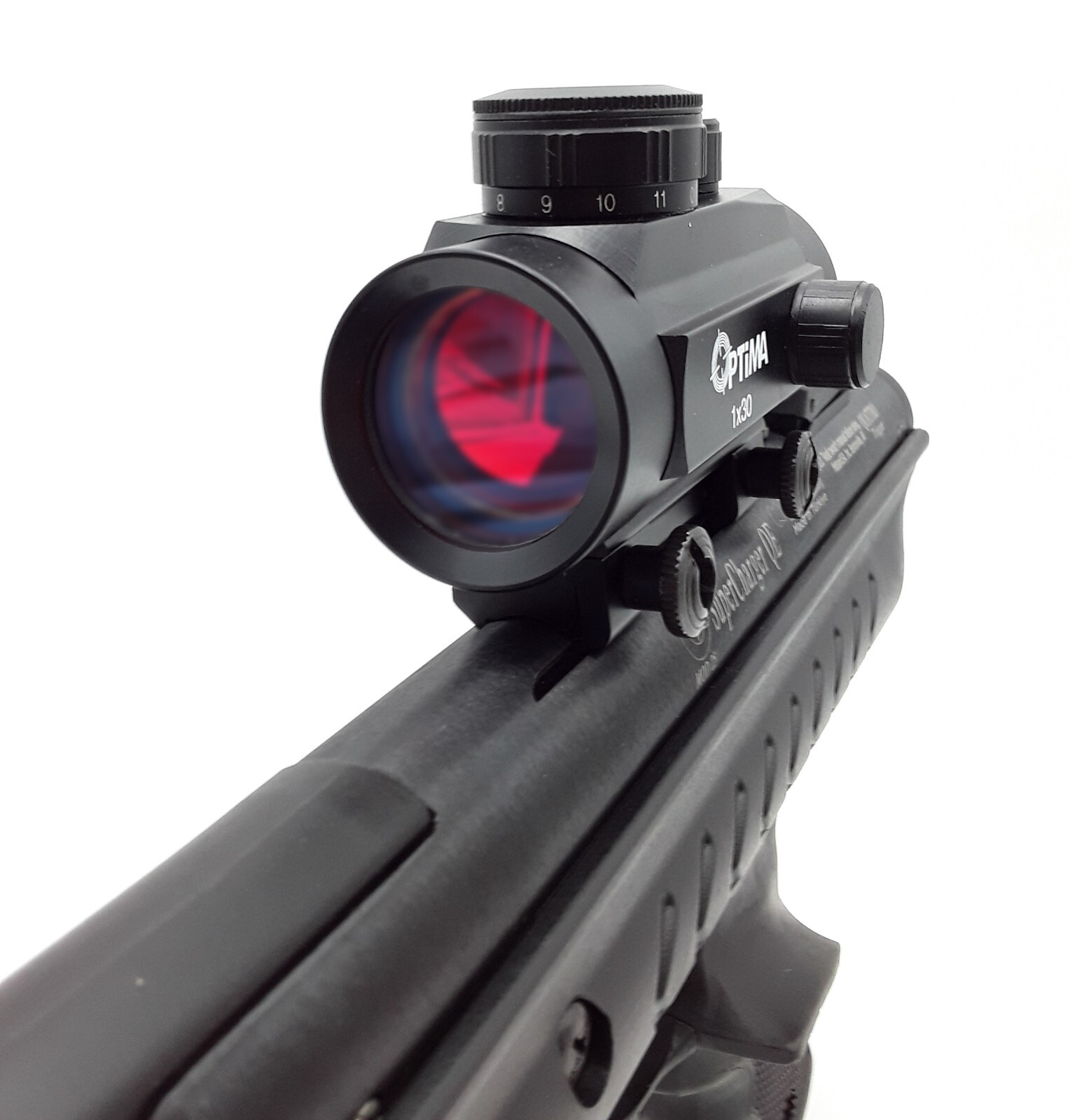 Hatsan MOD 25 SuperCharger QE Air Pistol w/ 250 Pellets + Optic, .177 .22 Cal eBay