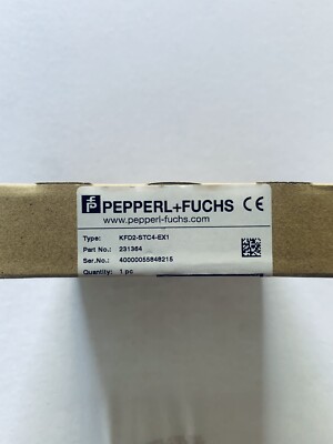 New In Box PEPPERL+FUCHS KFD2-STC4-Ex1 SMART Transmitter Power Supply