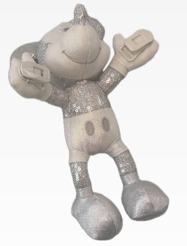 Tokyo Disney Sea 20th Anniversary Mickey Mouse Plush Shoulder Clip