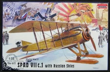 Roden Models 1/32 SPAD VIIc.1 WWI Fighter Russian Version with Skis