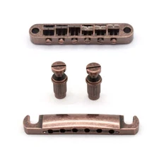 KD by AxLabs Tune-O-Matic Bridge & Stop Tailpiece - Antique Bronze
