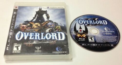 Overlord II (Sony PlayStation 3, 2009) PS3 NO BOOKLET RARE - Picture 1 of 1